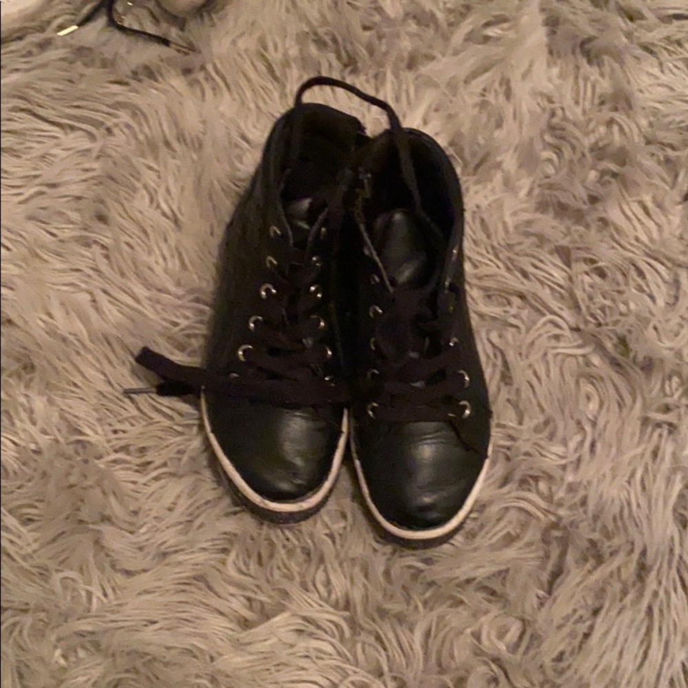 Little girls high top shoes